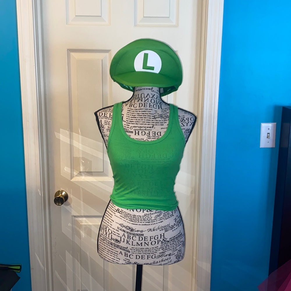 Women’s sexy Luigi Costume